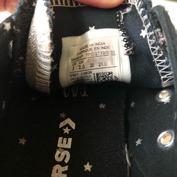 Kids converse size 3 - Picture 8 of 8